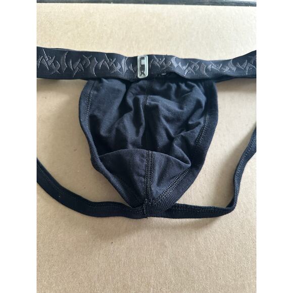 VTG RARE WAXX jockstrap men’s underwear black XL - Picture 3 of 4